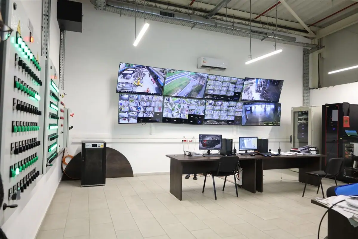 Salle de supervision vidéo équipée par Teclecom