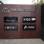 Aikad Group — entrée et enseignes des marques hébergées