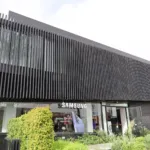 Aikad Group — façade, boutique Samsung